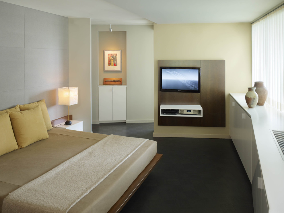 Picture of Clever Concepts of Accessorizing the Bedroom with TV Unit