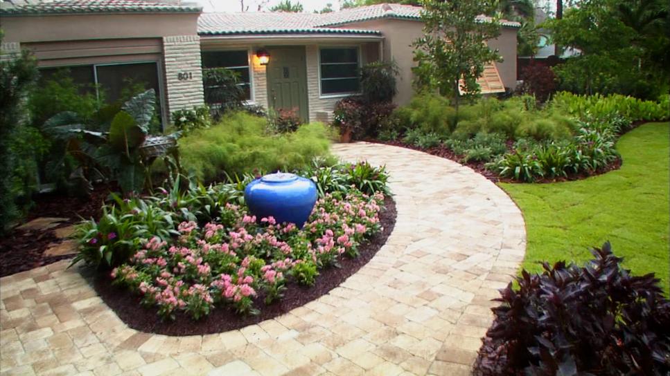 Picture of Beauty of House with Landscaped Yards