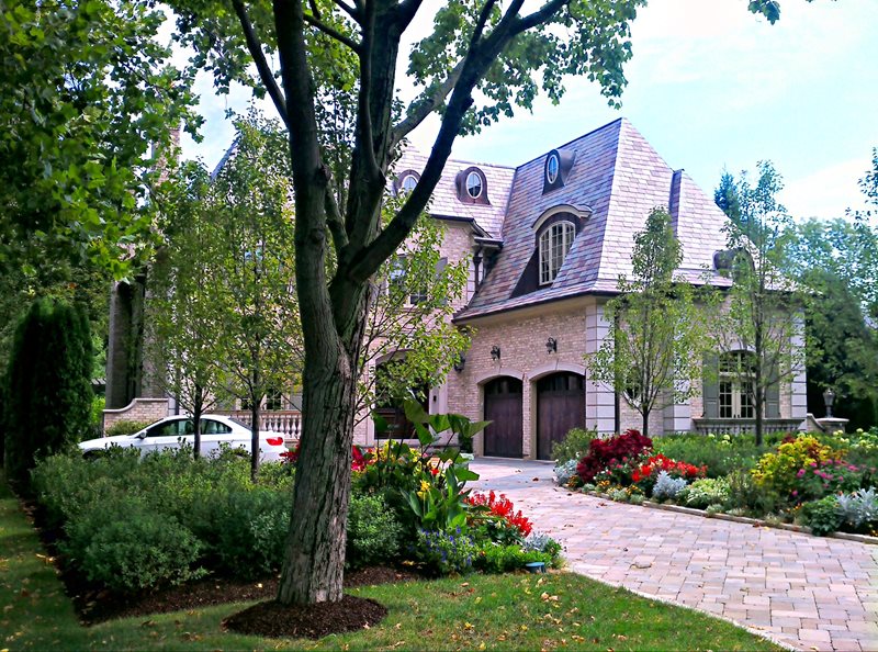 Picture of Beauty of House with Landscaped Yards
