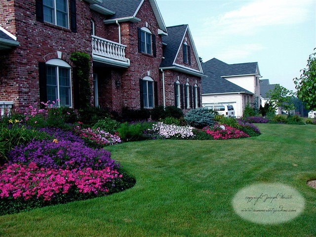 Picture of Beauty of House with Landscaped Yards