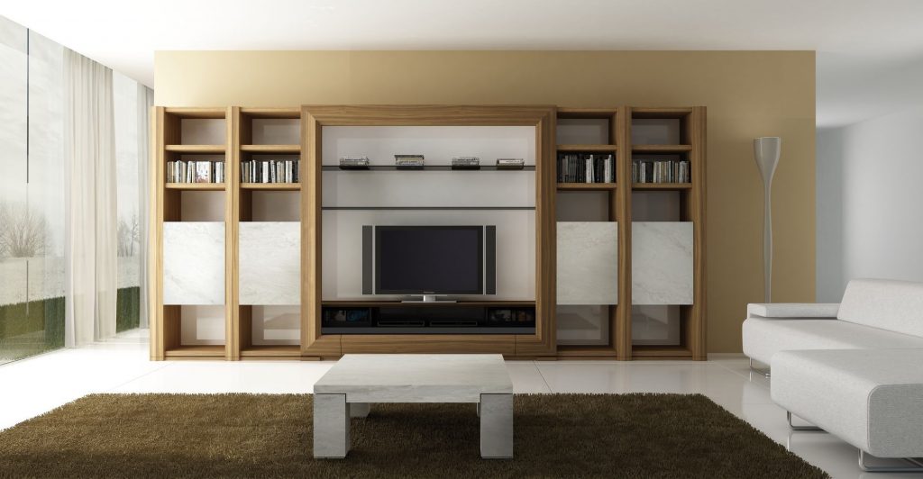 Picture of Simple Yet Excellent TV Wall Concepts