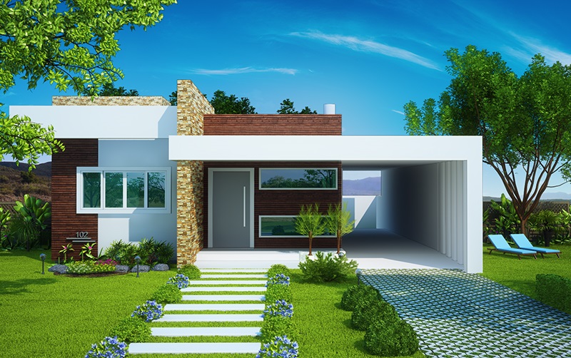 Picture of Modern Minimalist Residential House