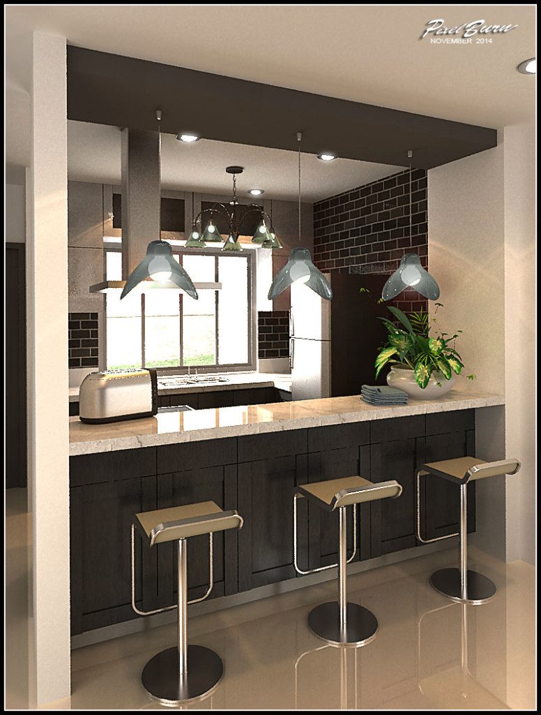 Picture of Inventive Interior Scheme of Contemporary Two Story Residence