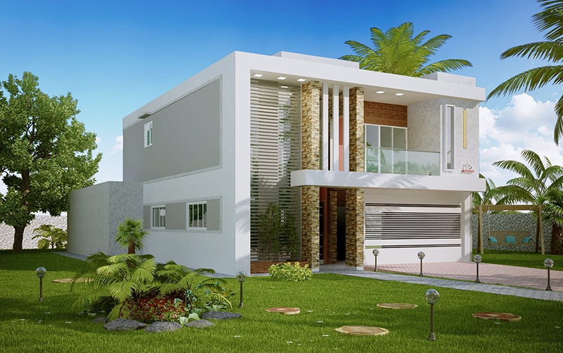 Picture of Advanced Two Story Contemporary House