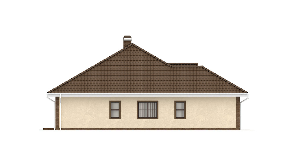 Picture of Energy Efficient One Story Modern Home Design