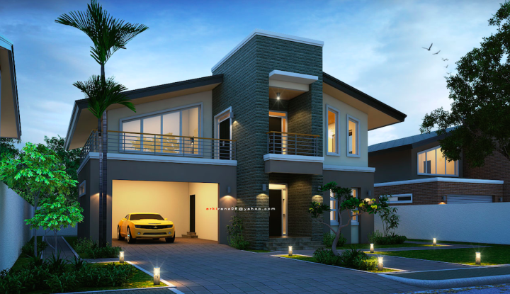 Dramatic Two Story House Interior Design - Pinoy House Designs