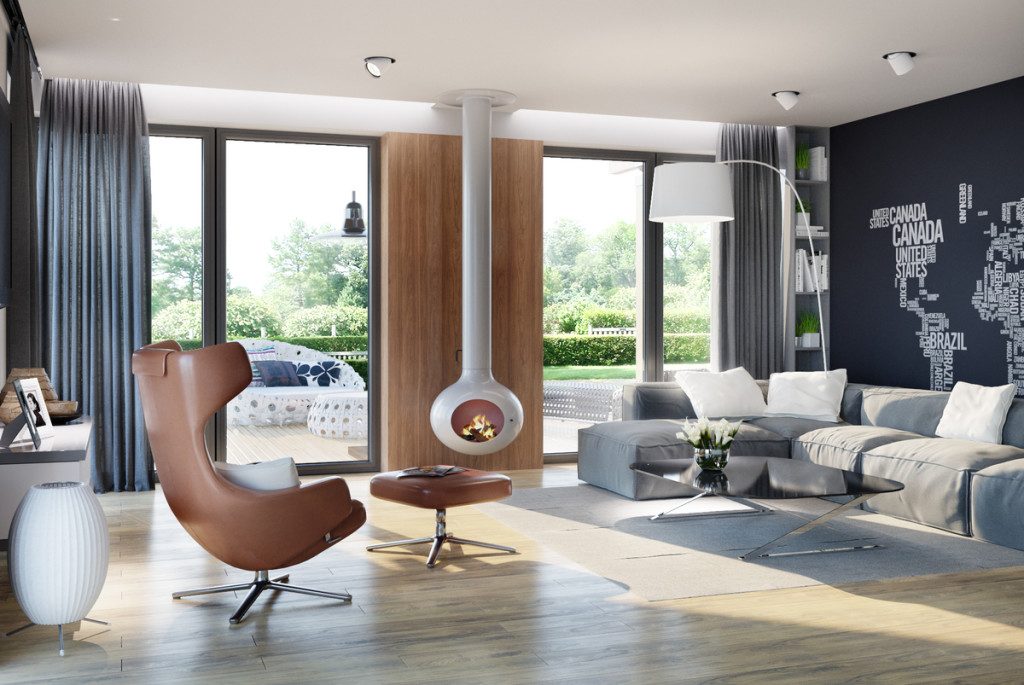 Picture of Eye Catching Modern Home Plan with Interior Concepts