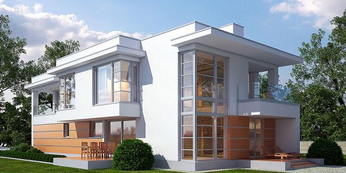 Picture of Innovative Two Story House with Interior Concepts 