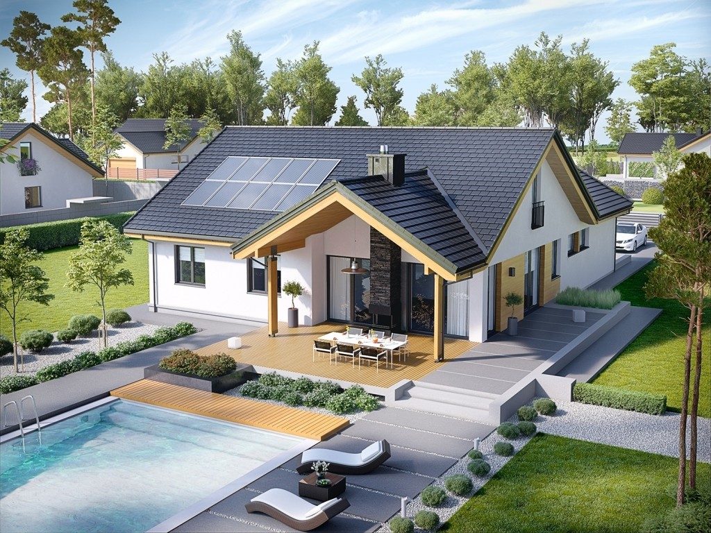 Picture of Eye Catching Modern Home Plan with Interior Concepts