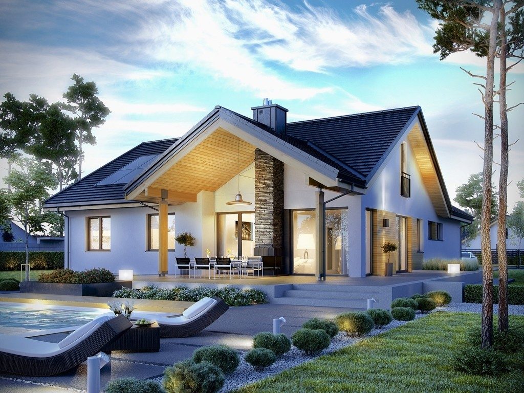 Picture of Eye Catching Modern Home Plan with Interior Concepts