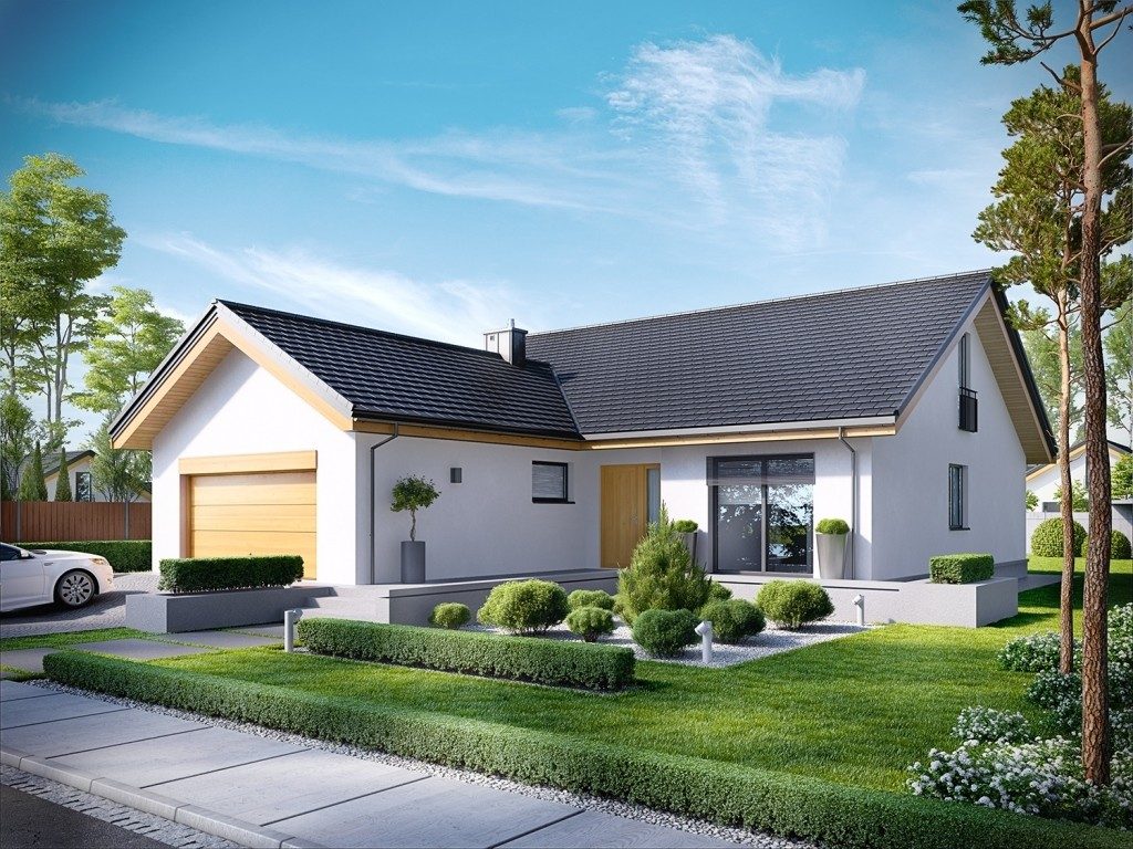 Picture of Eye Catching Modern Home Plan with Interior Concepts