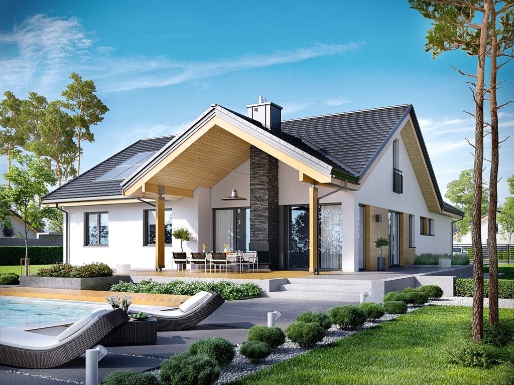 Picture of Eye Catching Modern Home Plan with Interior Concepts