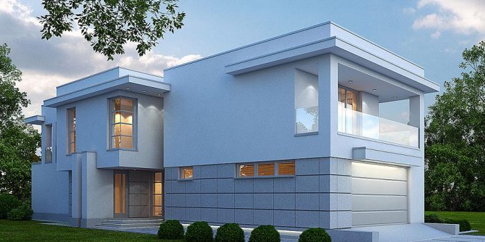 Picture of Innovative Two Story House with Interior Concepts 