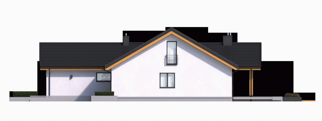 Picture of Eye Catching Modern Home Plan with Interior Concepts