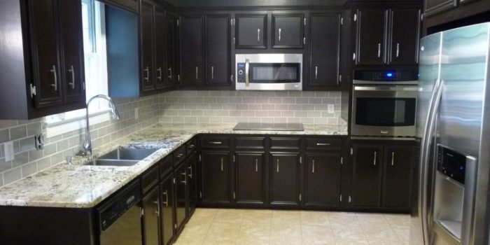 Picture of Magnetic Black Kitchen Cabinets