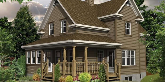 Picture of Eye-Catching Country Style House Plans