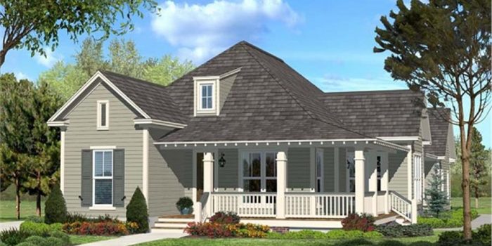 Picture of Eye-Catching Country Style House Plans
