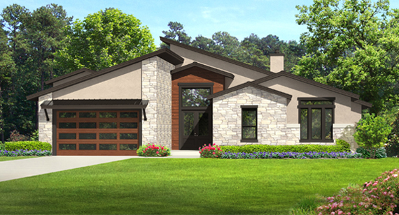 Picture of Enchanting One Story House Plan