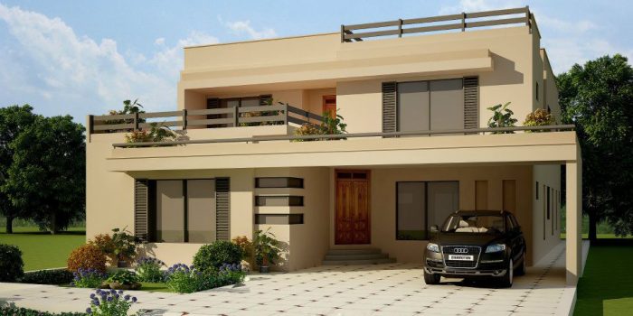Picture of Inspiring Two Story Contemporary Home Plan