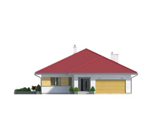 Picture of Energy Efficient Modern Bungalow House Design