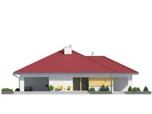 Picture of Energy Efficient Modern Bungalow House Design