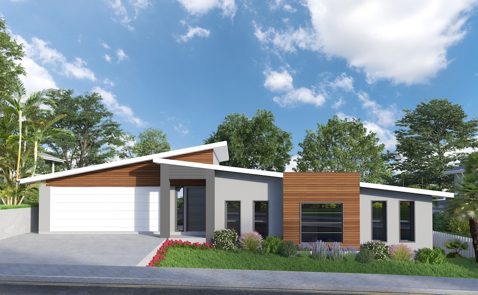 Stylish Contemporary Split Level Home Design - Pinoy House Designs