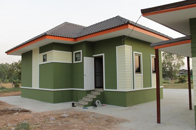 Picture of Contemporary Single House Plan with Interiors