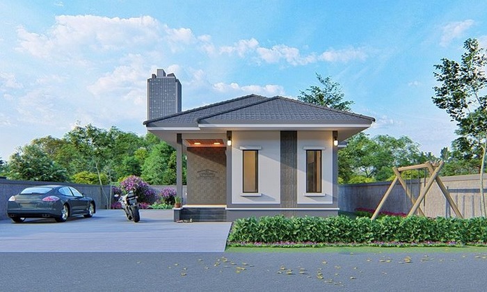 Picture of Narrow House Design – Functional & Contemporary