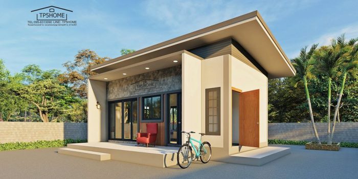 Picture of Functional Single Bedroom House Plan in 28 m²