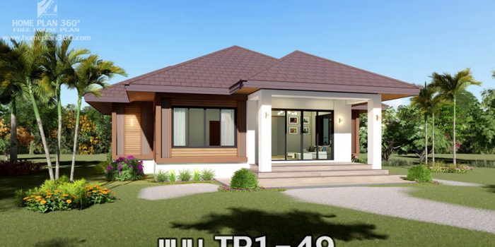Picture of Elevated Single Story House with Hip Roof