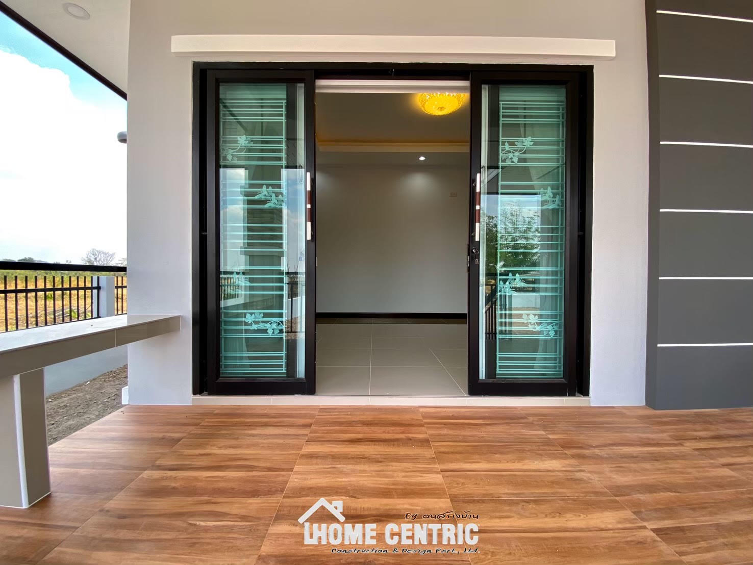 Picture of Trendy Contemporary Three Bedroom House Design