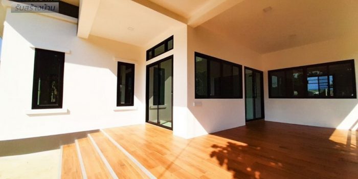 Picture of Single Floor House Plan with Geometrical Design