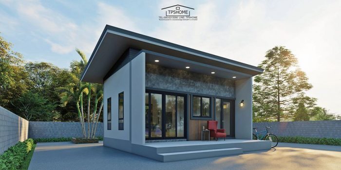 Picture of Functional Single Bedroom House Plan in 28 m²