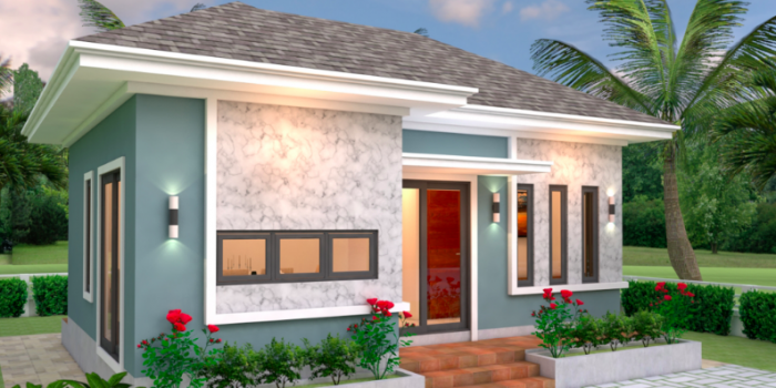 Picture of Single Storey Bungalow House Design