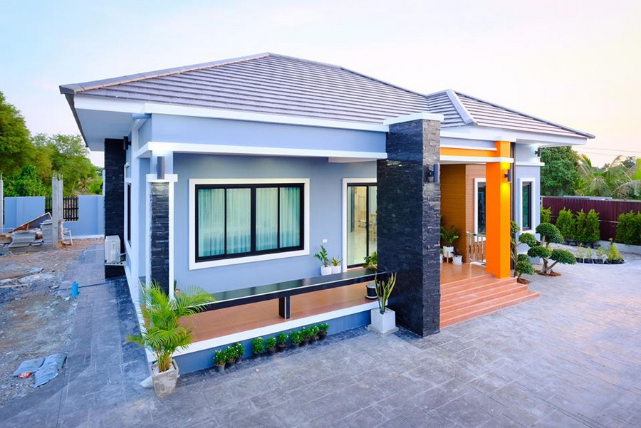 Picture of Modern Single Floor House with Elegant Design