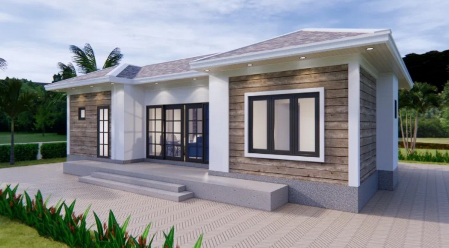 Picture of Modern Detached House in Captivating Style