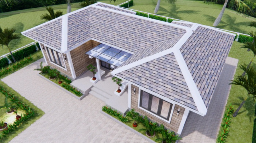 Picture of Modern Detached House in Captivating Style