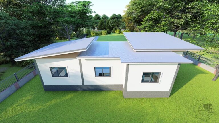 Picture of Modern Minimalist House Design with Three Bedrooms