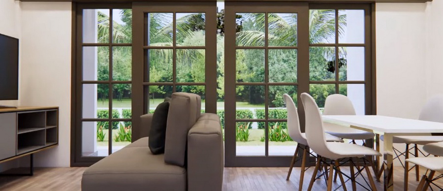 Picture of Modern Detached House in Captivating Style