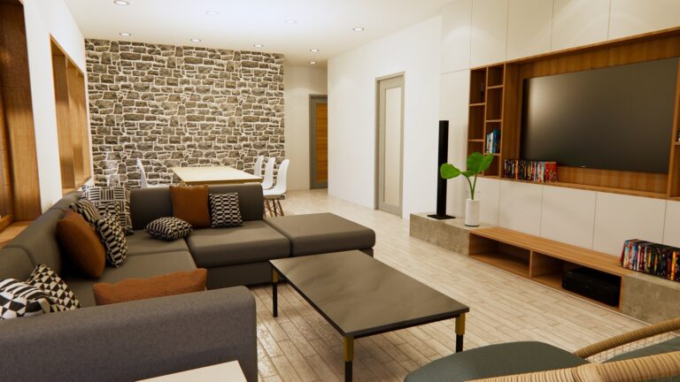 Picture of Contemporary Two-Bedroom House with Dynamic Shed Roof