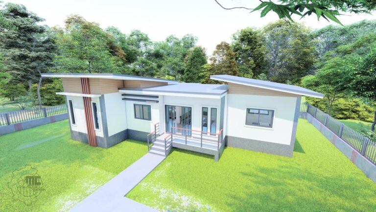 Picture of Modern Minimalist House Design with Three Bedrooms