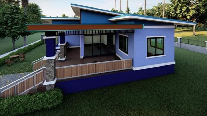 Picture of Modern Single Level House with Gorgeous Exterior
