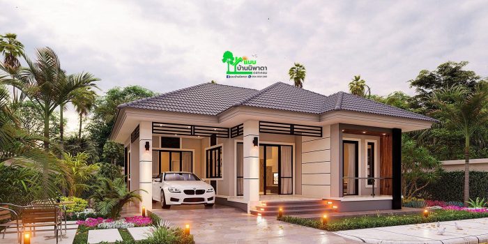 Picture of Elegant Modern House Plan with Three Bedrooms