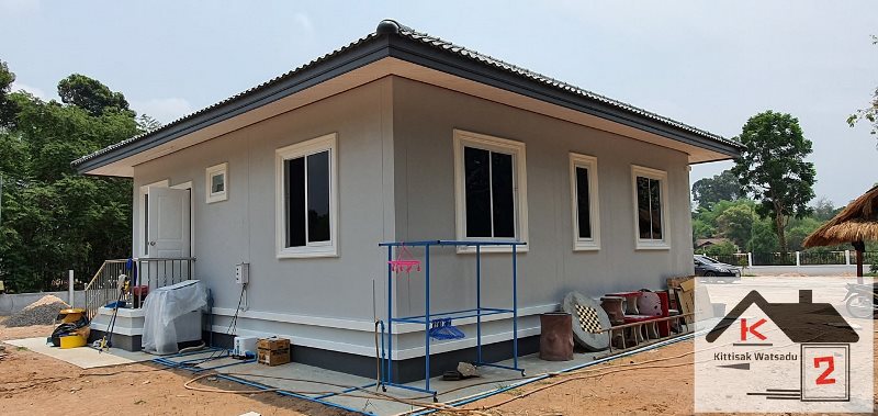 Picture of Contemporary Home Design with Inventive Hip Roof 