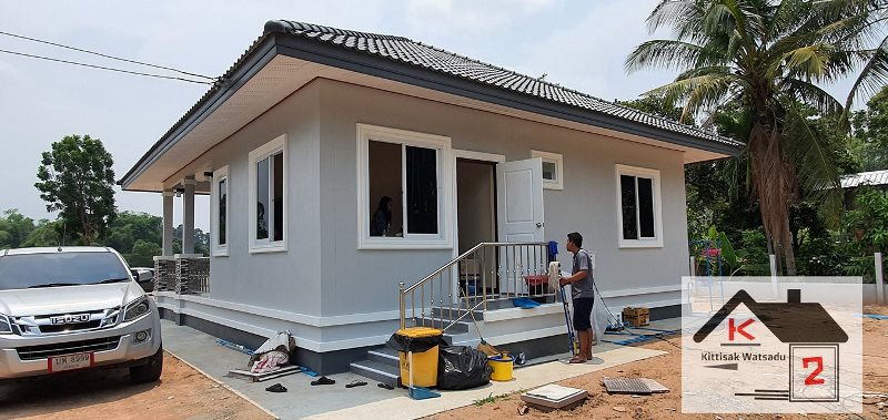Picture of Contemporary Home Design with Inventive Hip Roof 