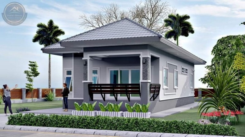 Picture of Modern Elegant House Design with Graceful Facade