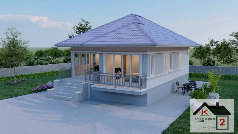 Picture of Modern Elegant House Plan with Magnificent Exterior 