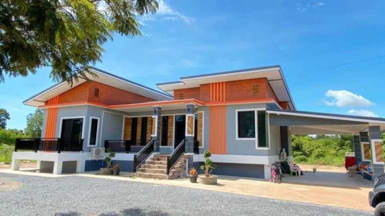 Picture of Elegant House Design with Geometrical Concepts