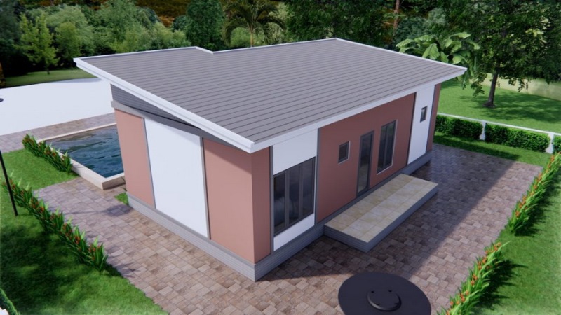 Picture of Modern House Interior Design Blends with Pleasant Frontage 