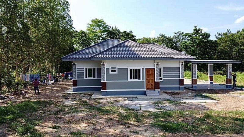 Picture of Single-Storey Contemporary House with Spacious Frontage